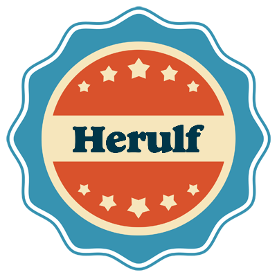 Herulf labels logo