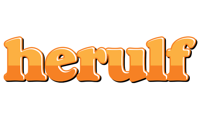 Herulf orange logo