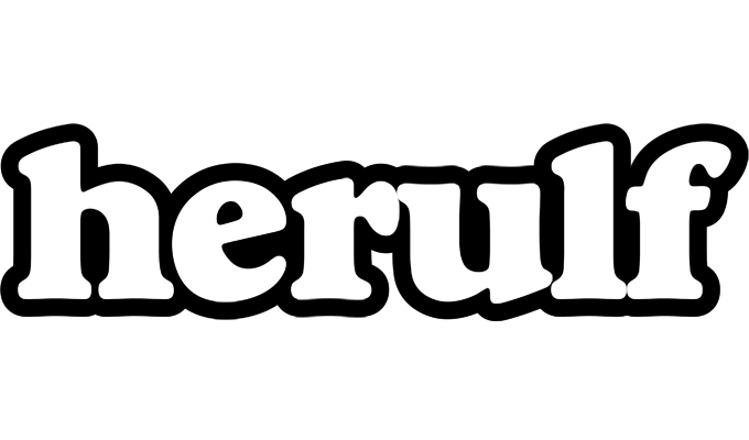 Herulf panda logo