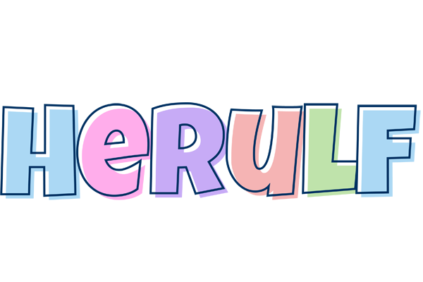 Herulf pastel logo