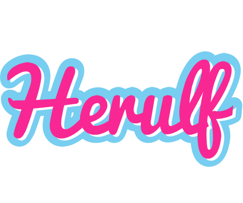 Herulf popstar logo