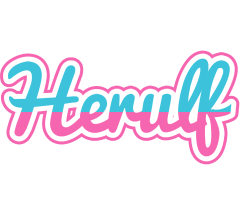 Herulf woman logo