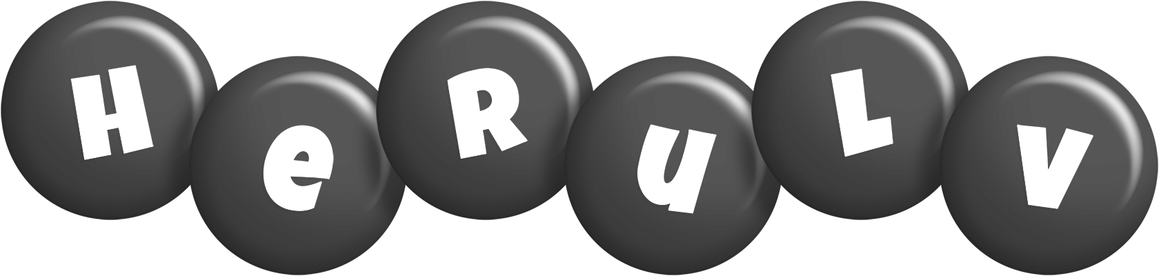 Herulv candy-black logo