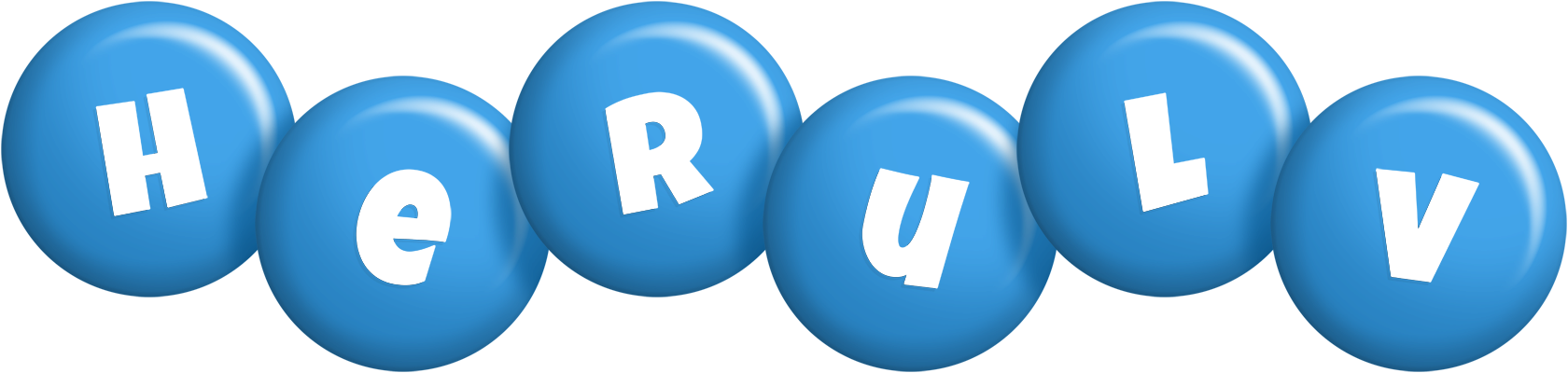 Herulv candy-blue logo
