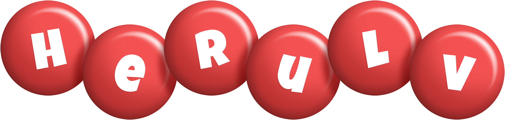 Herulv candy-red logo