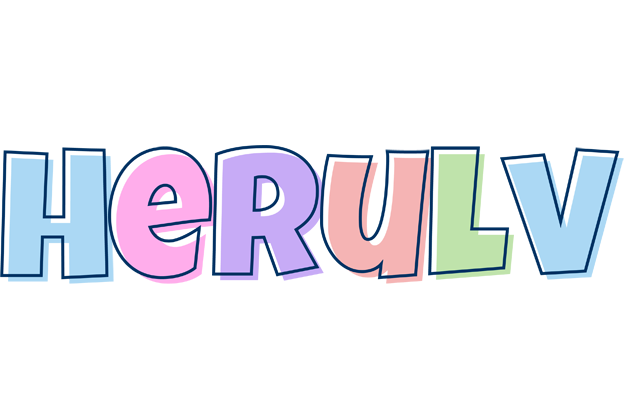 Herulv pastel logo