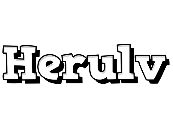 Herulv snowing logo