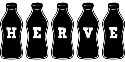 Herve bottle logo