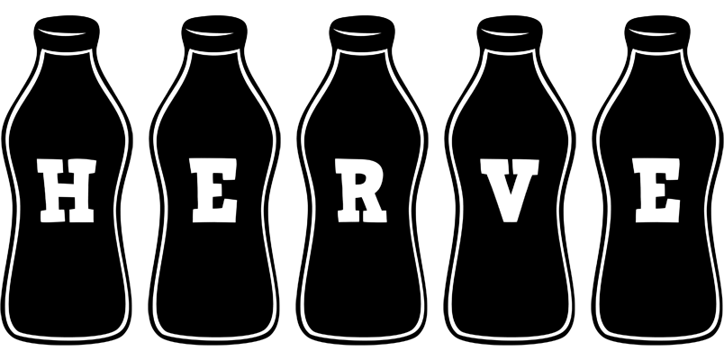 Herve bottle logo