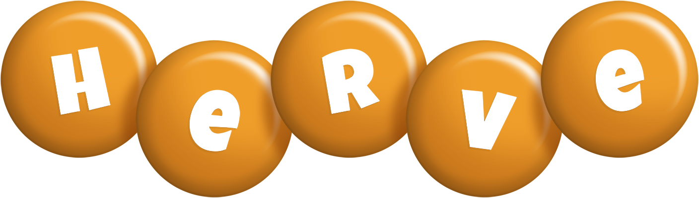 Herve candy-orange logo