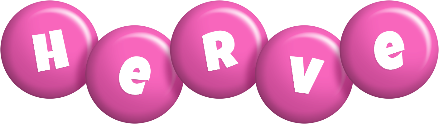 Herve candy-pink logo