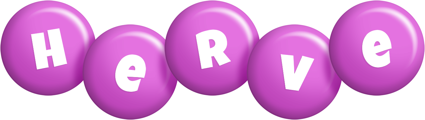 Herve candy-purple logo