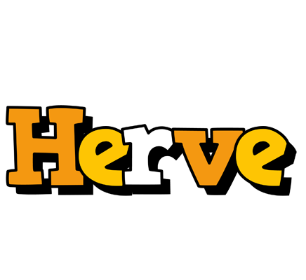 Herve cartoon logo