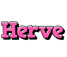 Herve girlish logo