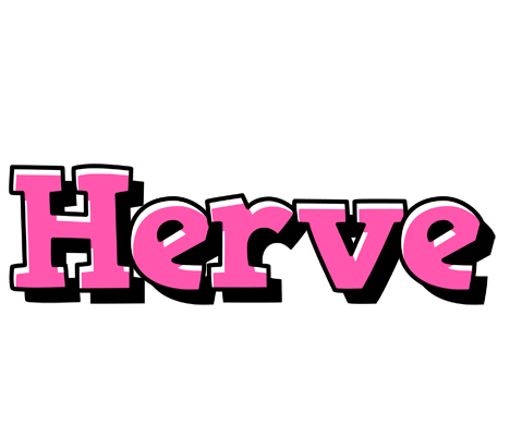Herve girlish logo