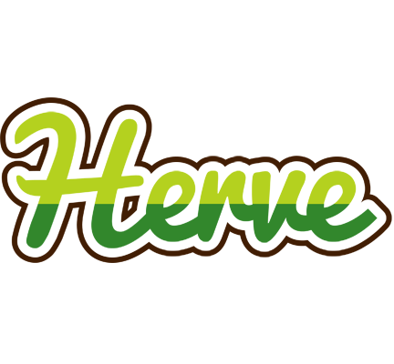 Herve golfing logo