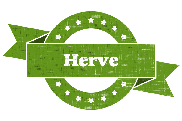 Herve natural logo