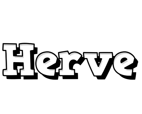 Herve snowing logo