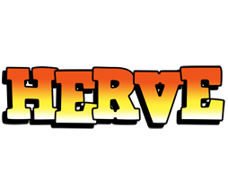 Herve sunset logo