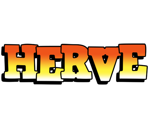 Herve sunset logo