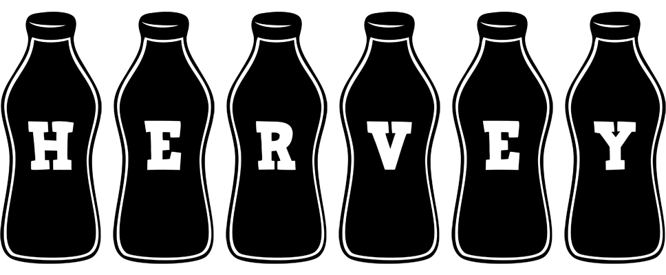 Hervey bottle logo