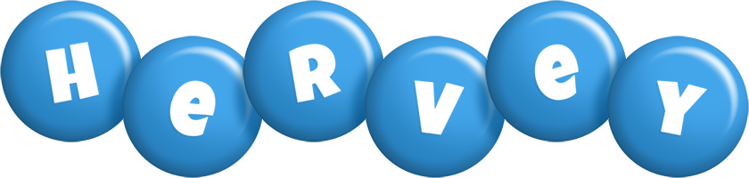 Hervey candy-blue logo