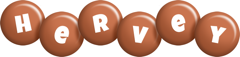 Hervey candy-brown logo