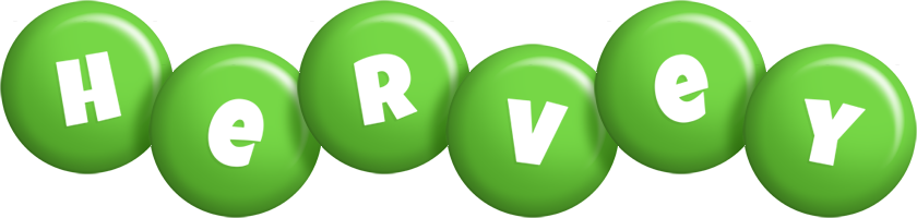 Hervey candy-green logo