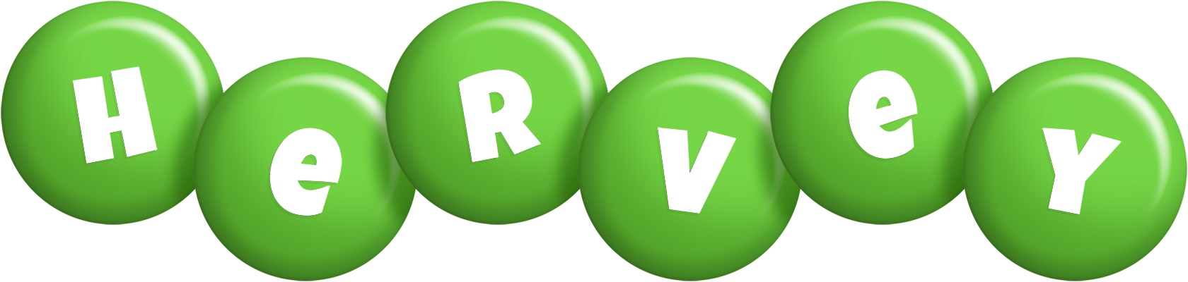 Hervey candy-green logo