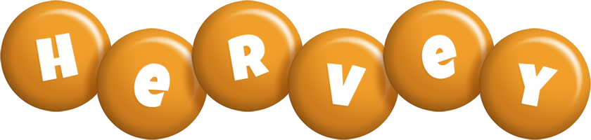 Hervey candy-orange logo