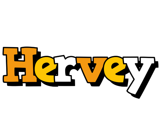 Hervey cartoon logo