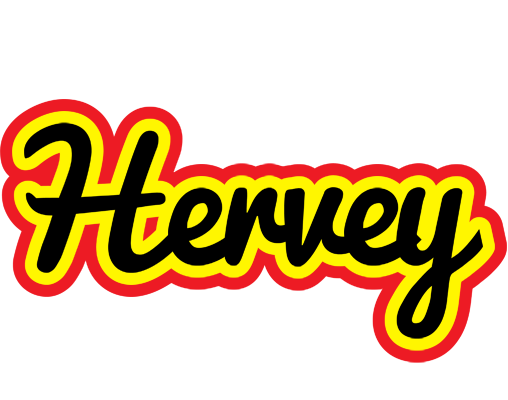 Hervey flaming logo