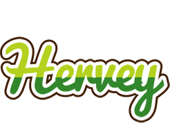 Hervey golfing logo