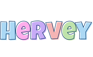 Hervey pastel logo