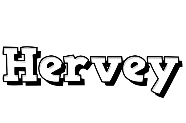 Hervey snowing logo
