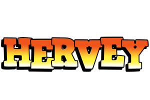 Hervey sunset logo