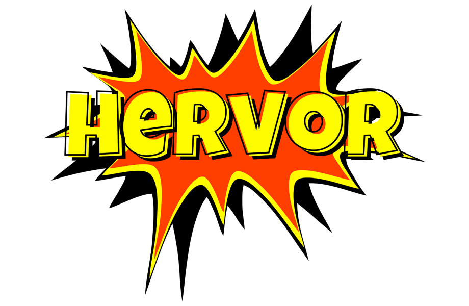 Hervor bazinga logo