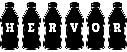 Hervor bottle logo