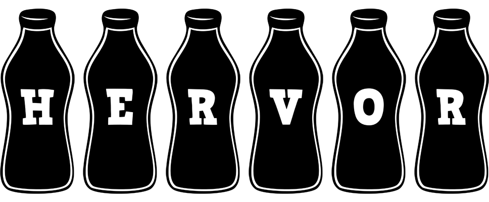 Hervor bottle logo