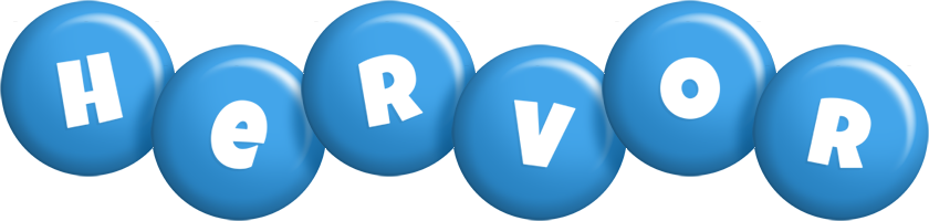 Hervor candy-blue logo