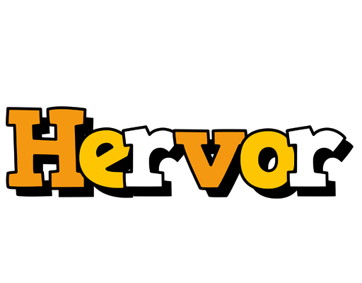 Hervor cartoon logo