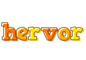 Hervor desert logo