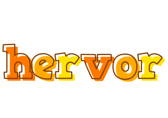 Hervor desert logo