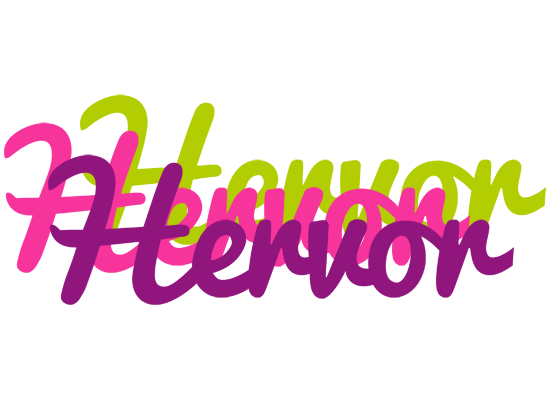 Hervor flowers logo