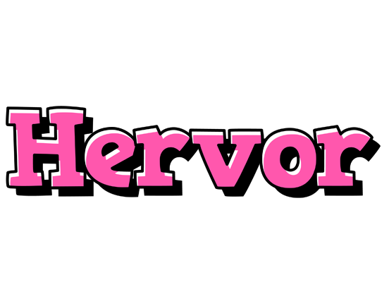 Hervor girlish logo