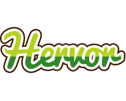 Hervor golfing logo