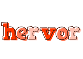 Hervor paint logo