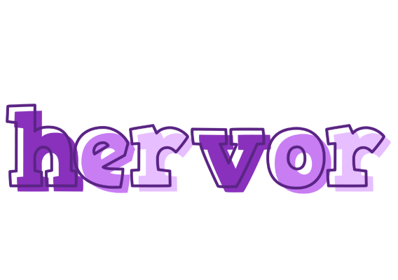 Hervor sensual logo