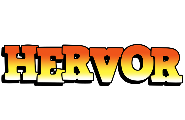 Hervor sunset logo