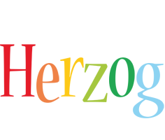 Herzog birthday logo